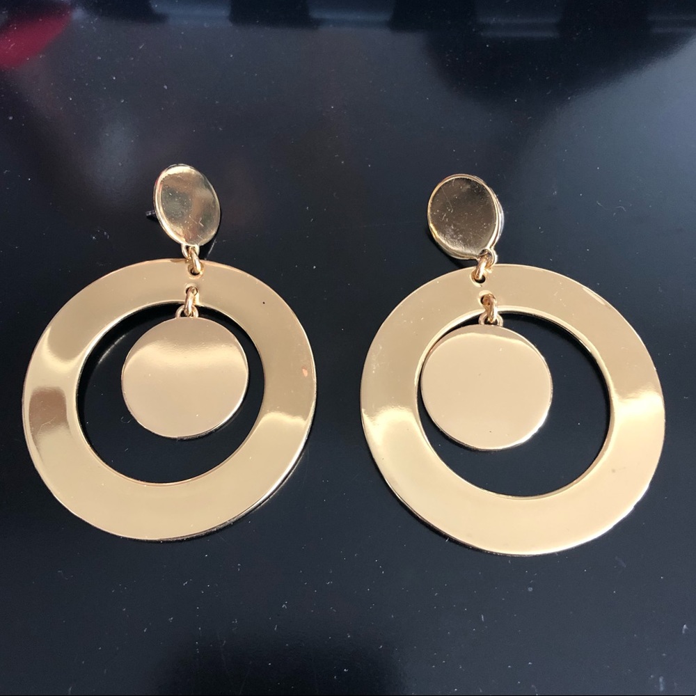 J. Crew gold earrings